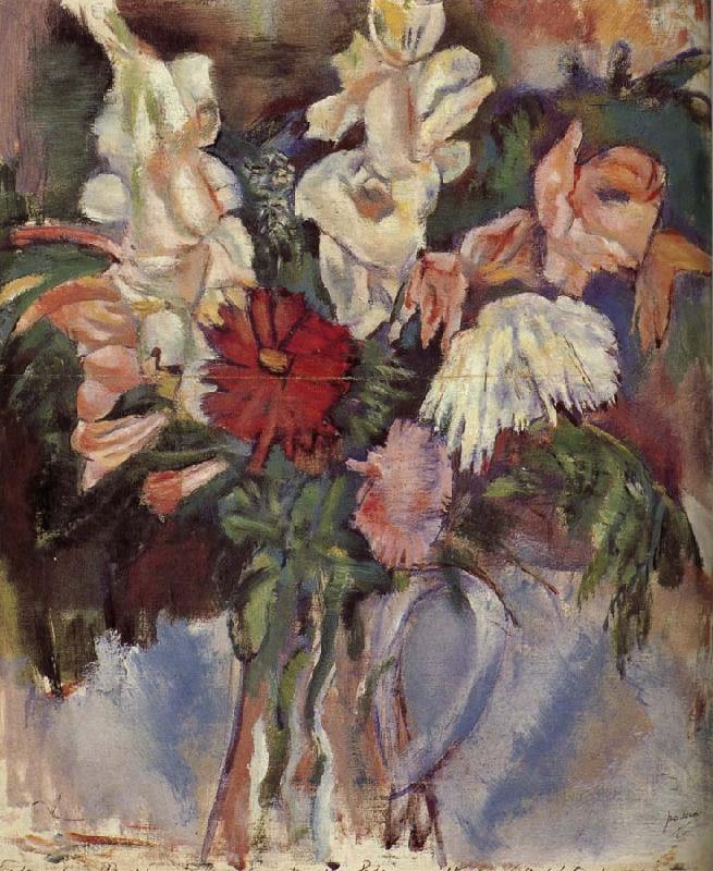 Jules Pascin Flower and vase